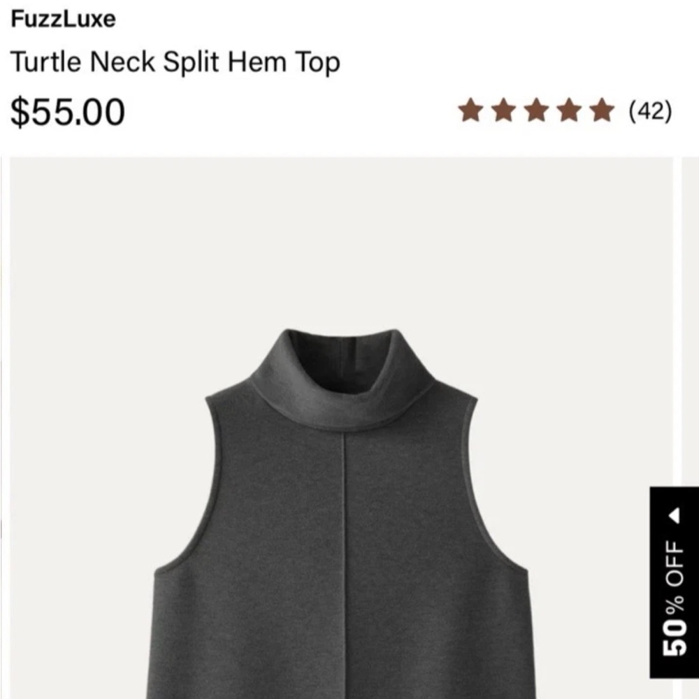 OGL‎ Women's Black Sleeveless Hoodie